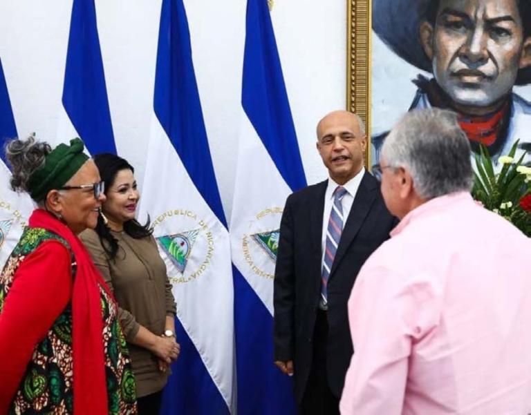 Asamblea Nacional de Nicaragua recibe al embajador de Egipto