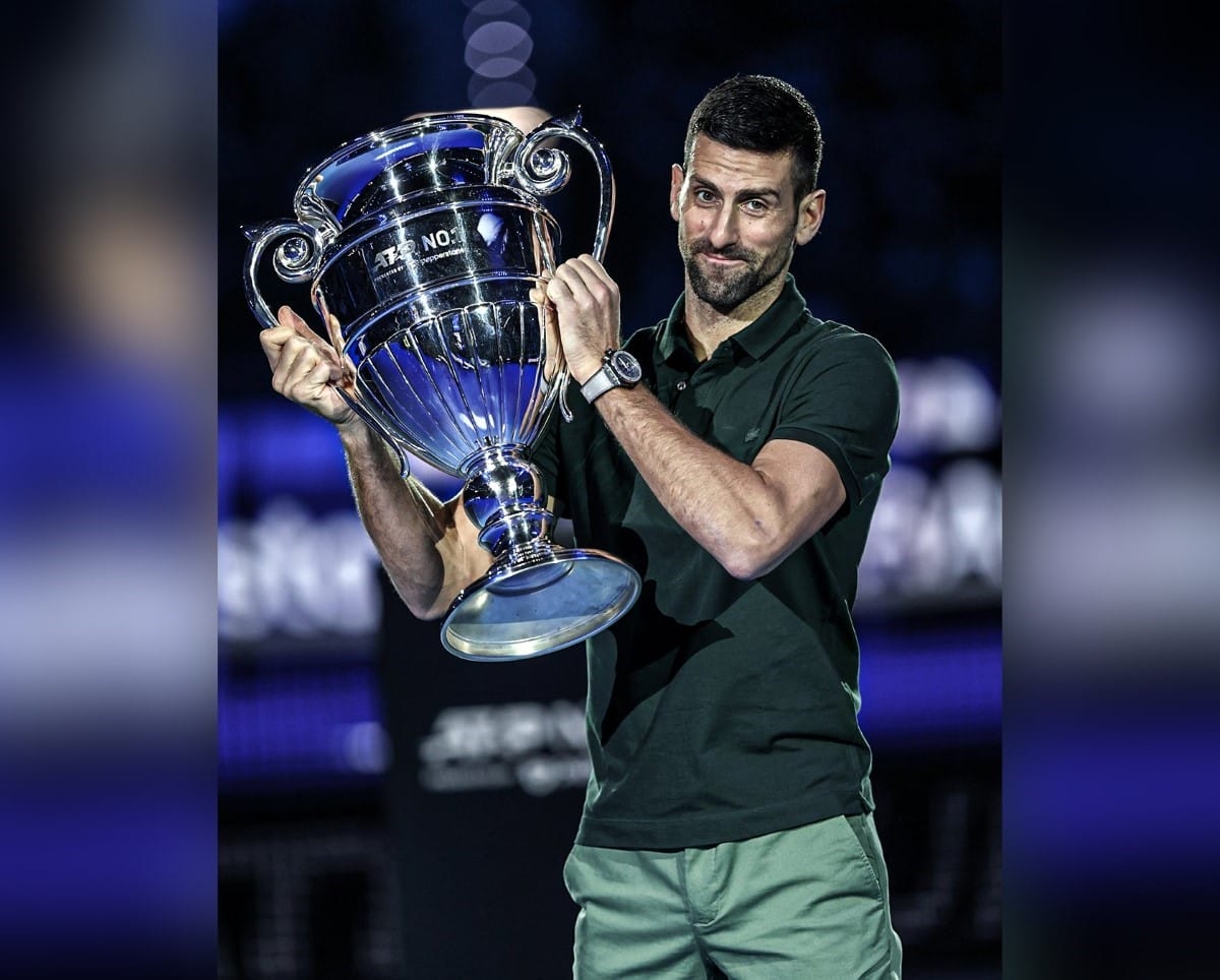 El tenista serbio Novak Djokovic