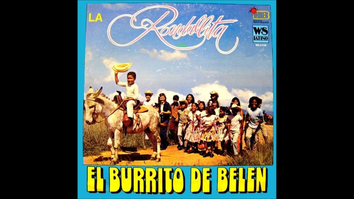 La Rondallita El Burrito de Belen, El Burrito Sabanero - Portada del Album del año 1976