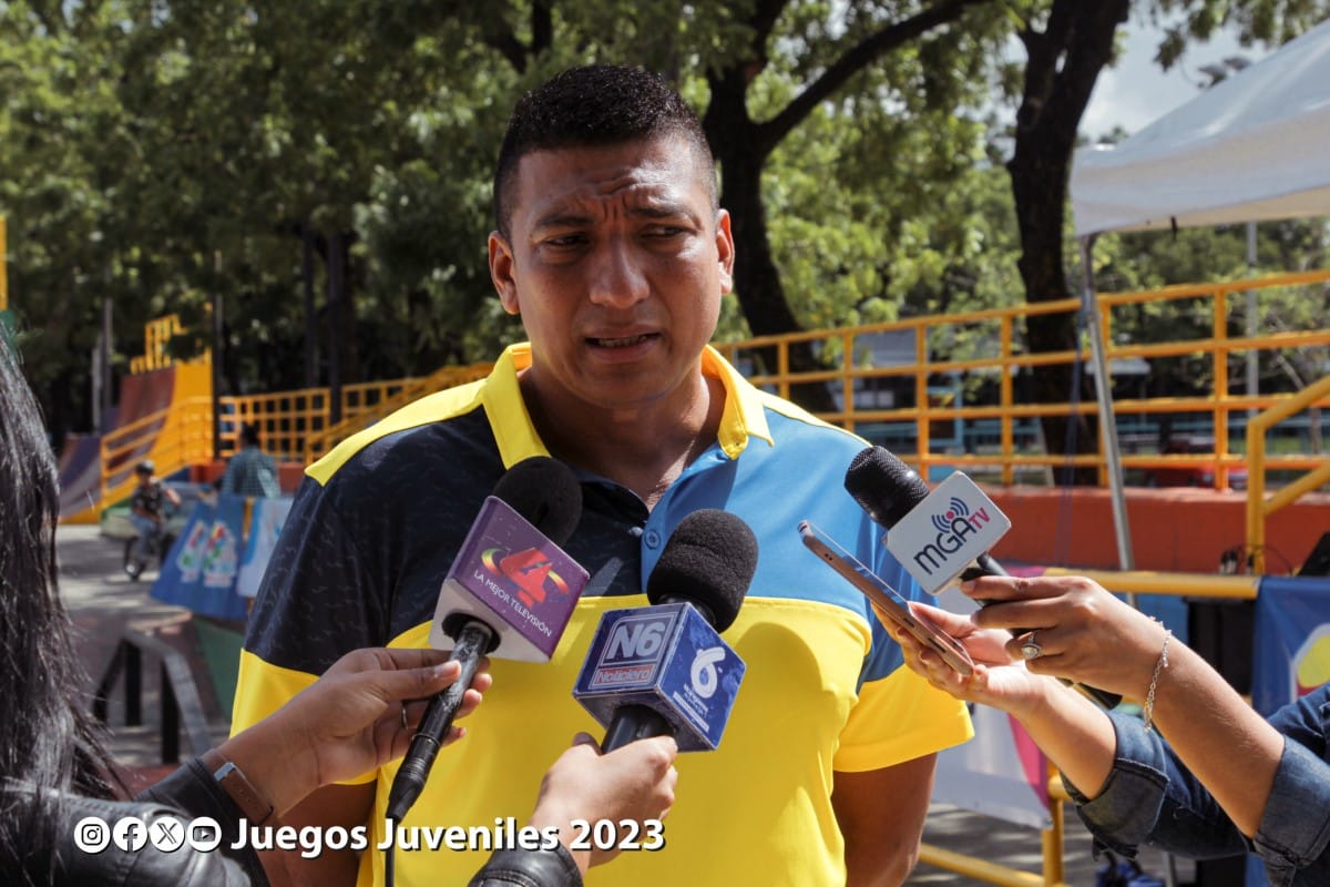 Noel Gonzáles, director de deporte de la Alcaldía de Managua