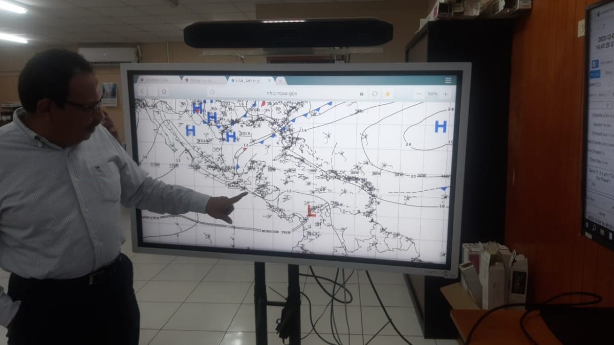 Las temperaturas máximas estarán oscilando de 33 a 34 grados en gran parte del territorio nacional