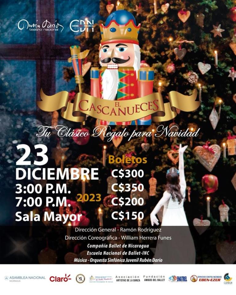 Obra el Cascanueces se presentará en el TNRD