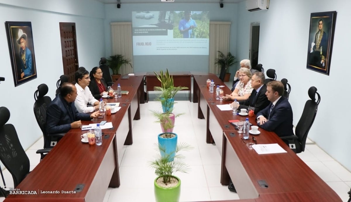La delegación de la Comisión Económica Euroasiática sostuvo conversaciones con funcionarios del Ministerio de Agricultura de Nicaragua