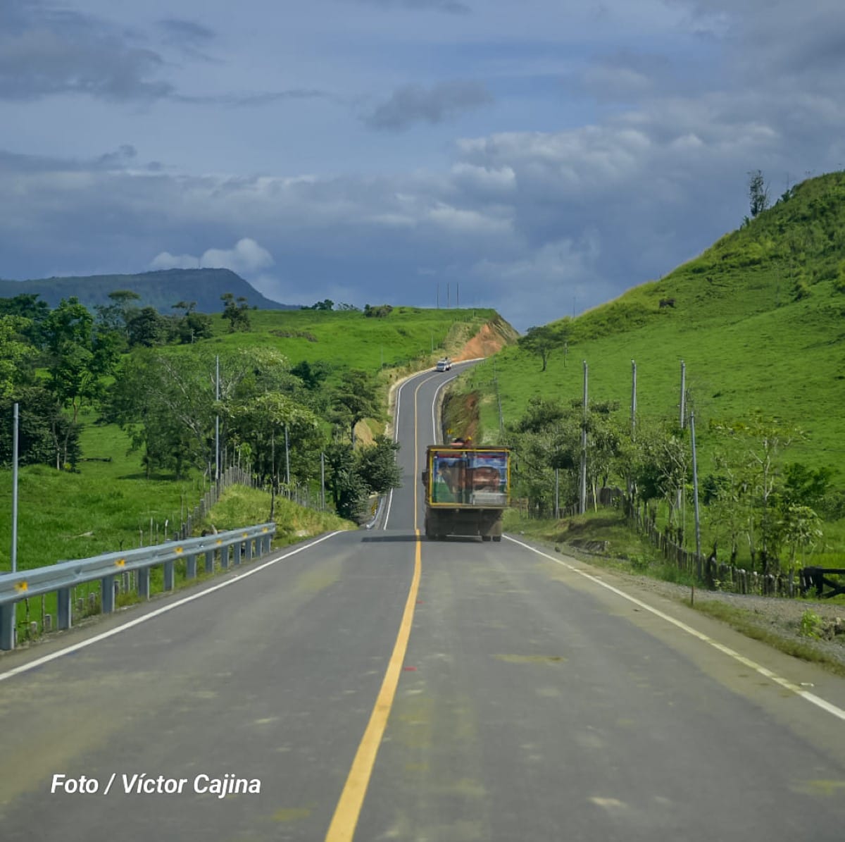 Carretera Wanawana – San Pedro del Norte, en el municipio de Paiwas