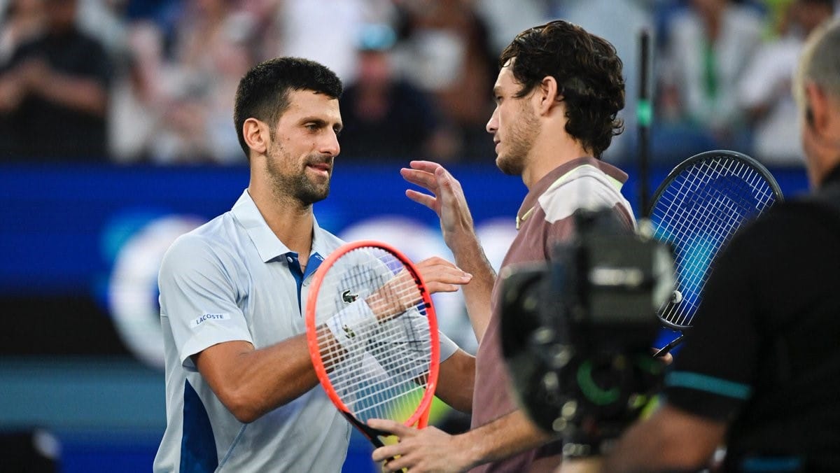 Djokovic derrota a Fritz y se mete a semifinales del Abierto de Australia