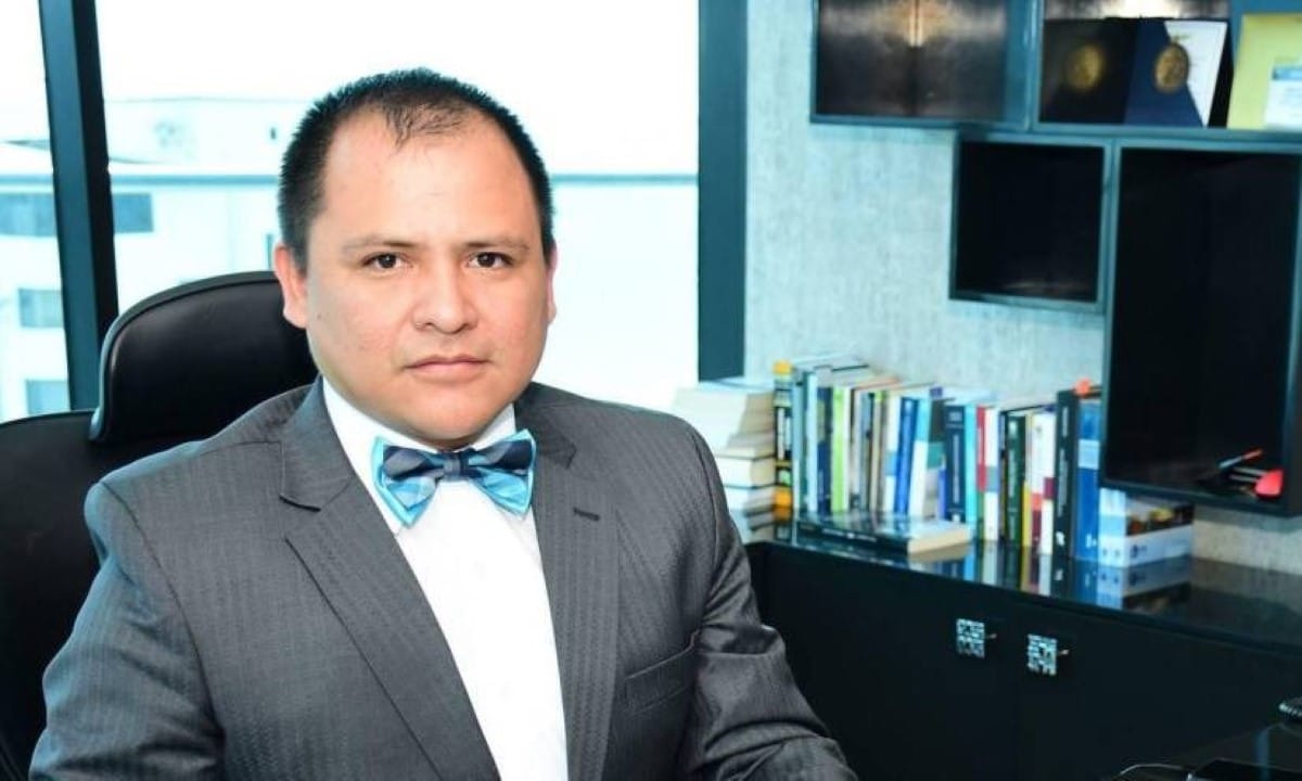 El fiscal ecuatoriano Cesar Suárez