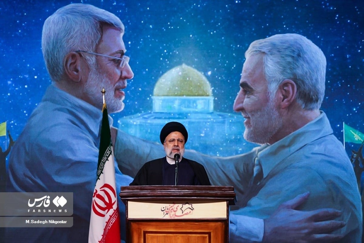 La emotiva ceremonia fue presidida por el Ayatolá Seyed Ebrahim Raisi, Presidente de la República Islámica de Irán