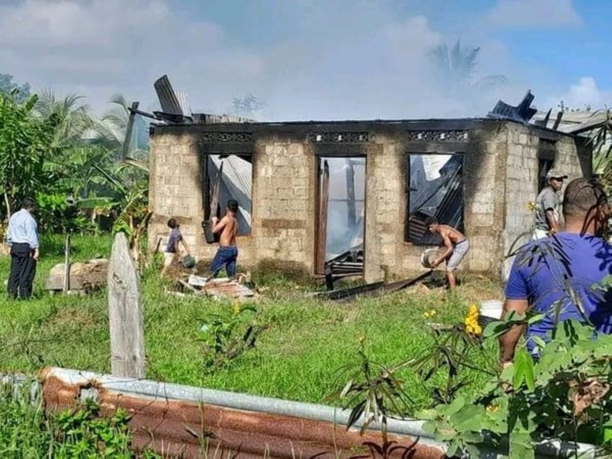Sherry Vielka Forbes Cornejo incendió la casa de su familia en Puerto Cabezas
