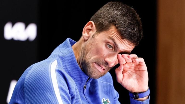 Novak Djokovic fue destronado por Jannik Sinner en el Australia Open