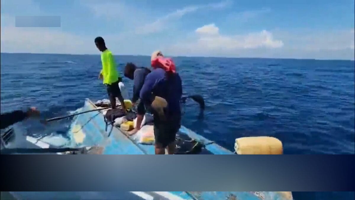 A los pescadores nicas los sorprendió el mal tiempo