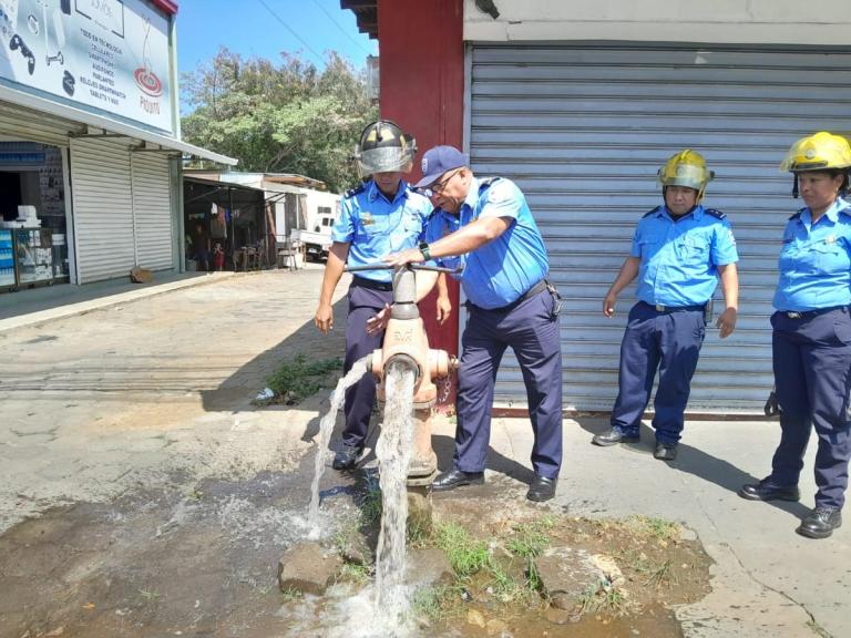 Bomberos Unidos inspeccionan 118 hidrantes del Mercado Oriental