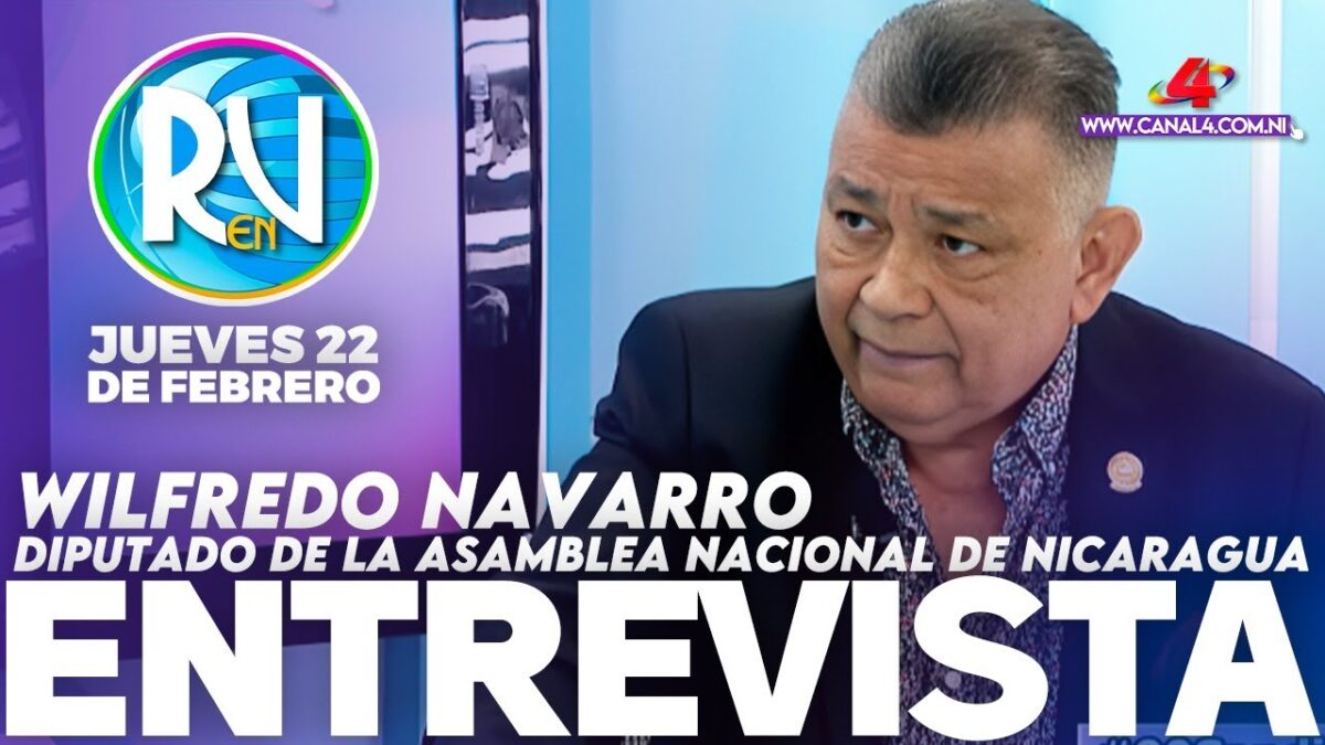 Entrevista en Canal 4 al diputado Wilfredo Navarro