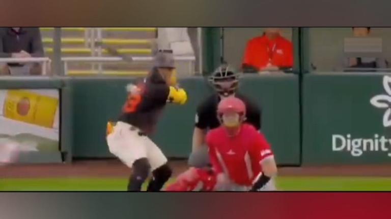 Ismael Munguía descarga cuadrangular en su debut en Spring Training