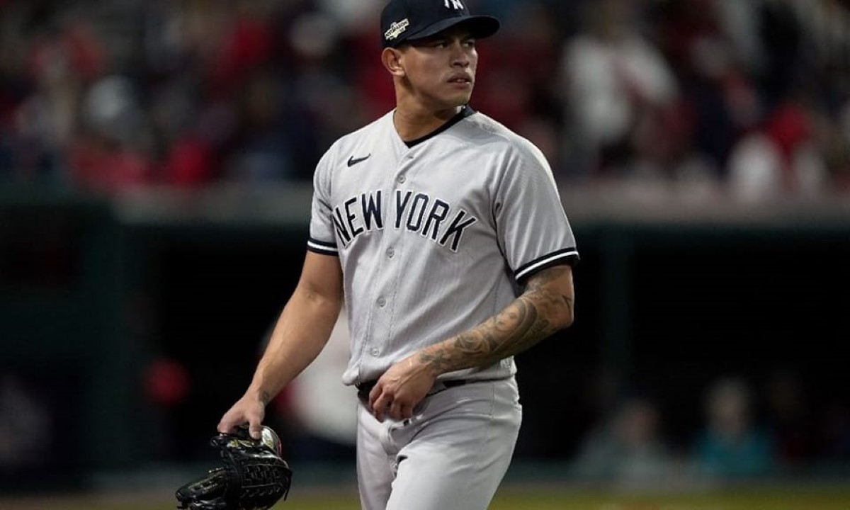 Jonathan Loáisiga de los Yankees de Nueva York