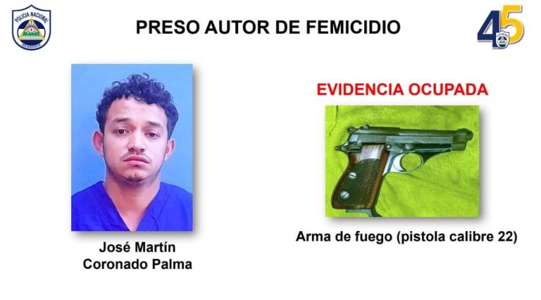 Este es el sujeto que mató a balazos a su esposa en Matagalpa, Nicaragua
