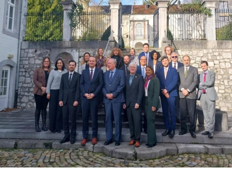 Nicaragua se reúne con autoridades del Gobierno Regional de la comunidad germanoparlante de Bélgica