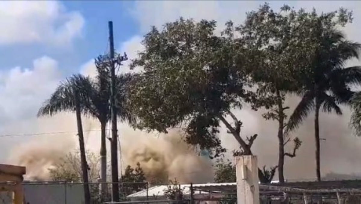 Un corto circuito podría haber causado un incendio en el Centro de Privación de la Libertad La Victoria en República Dominicana