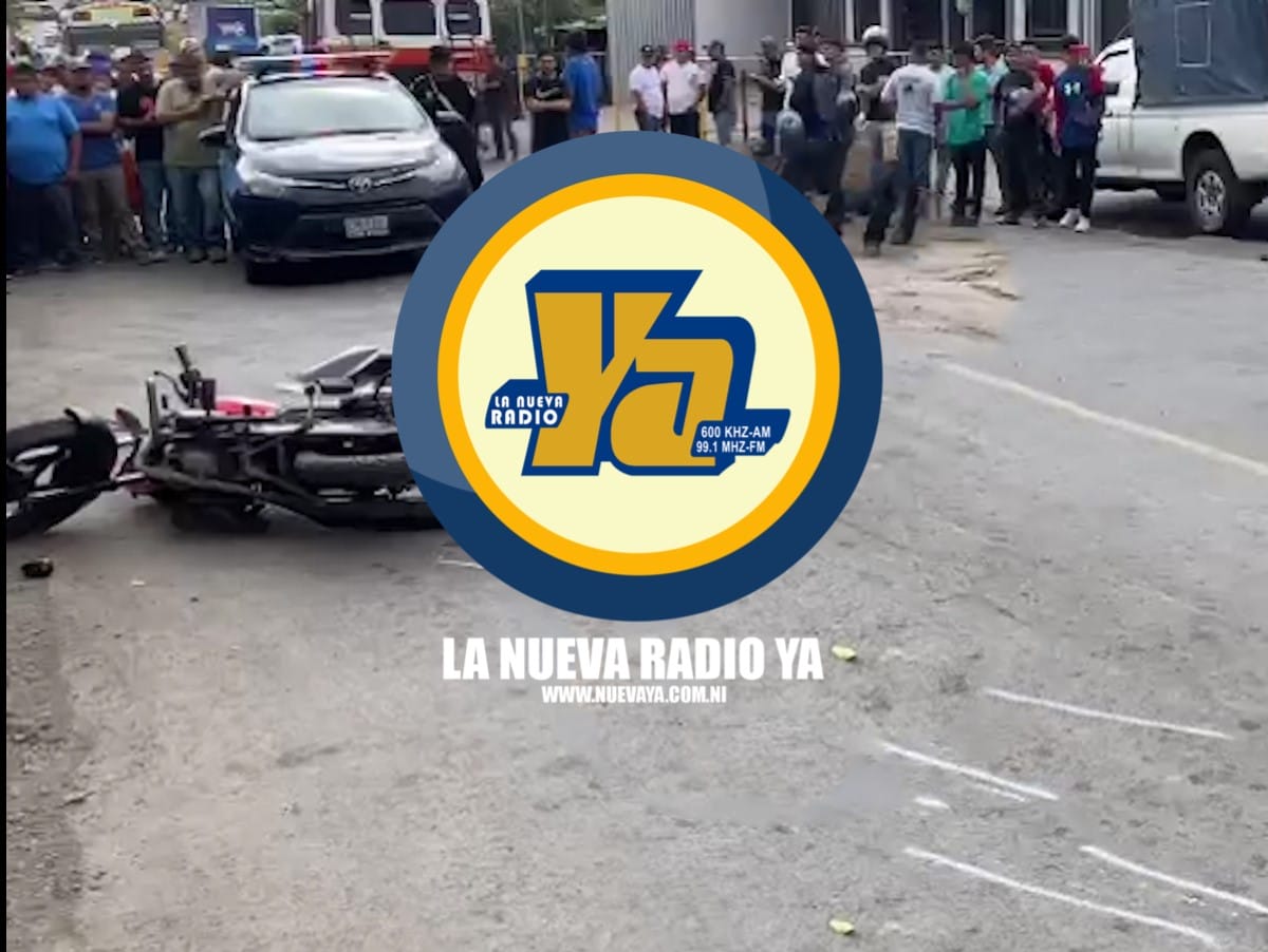 Un motociclista murió en un accidente de tránsito en la entrada de Matagalpa