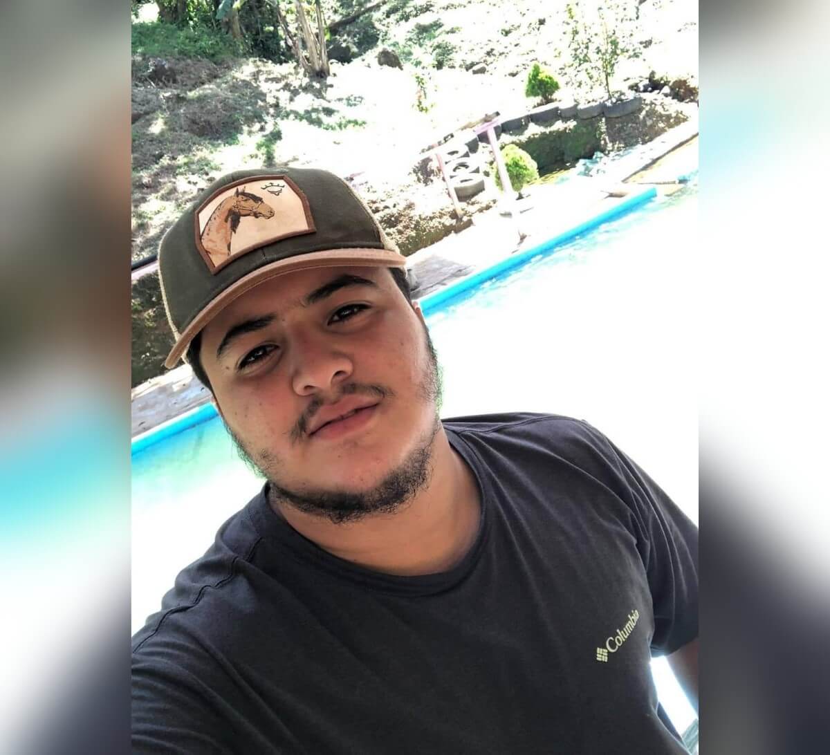 Hamilton Salgado Treminio, de unos 23 años 