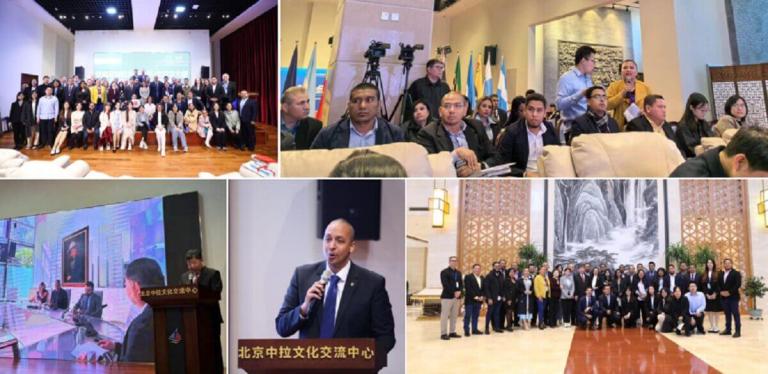Comunicadores nicaragüenses sostienen intercambio cultural en Beijing, China