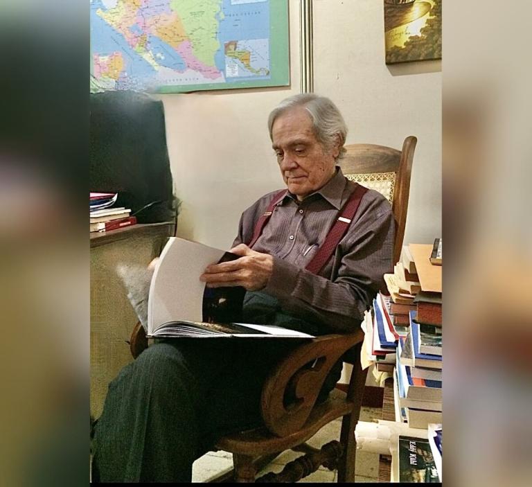 El histórico Aldo, el Historiador de la Patria, a dos años de su viaje