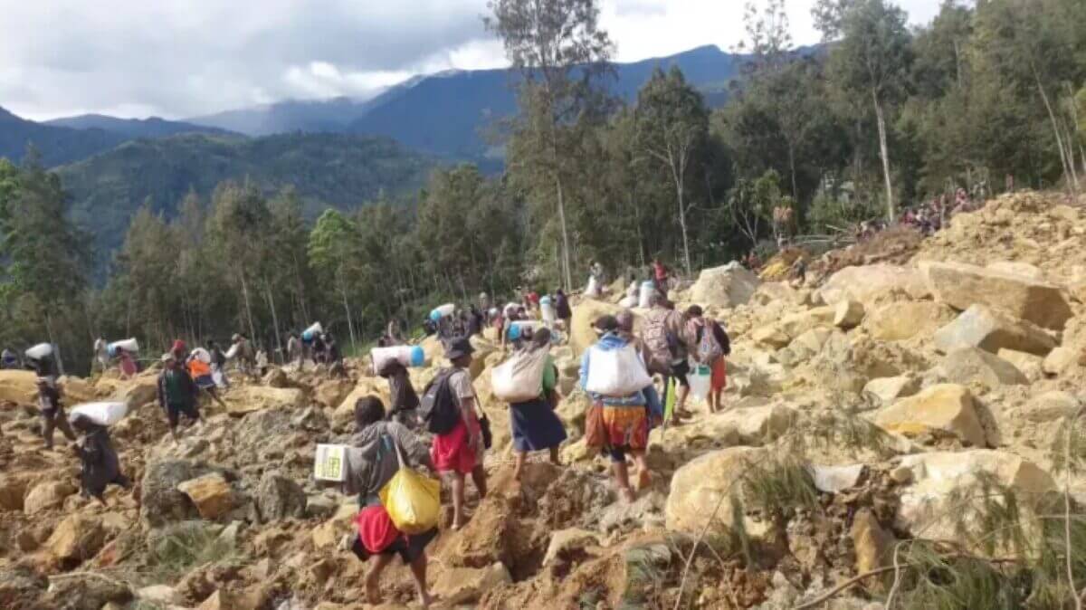 Devastadora avalancha en Papúa Nueva Guinea: 670 fallecidos