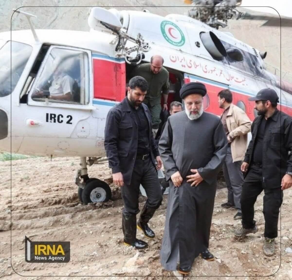 El helicóptero donde se desplazaba el Presidente de Irán  Ebrahim Raisi y el Ministro de Relaciones Exteriores se estrelló en un área boscosa a 50 km de Tabriz