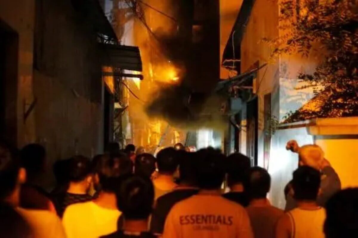 Trágico incendio en edificio de Hanói deja 14 muertos