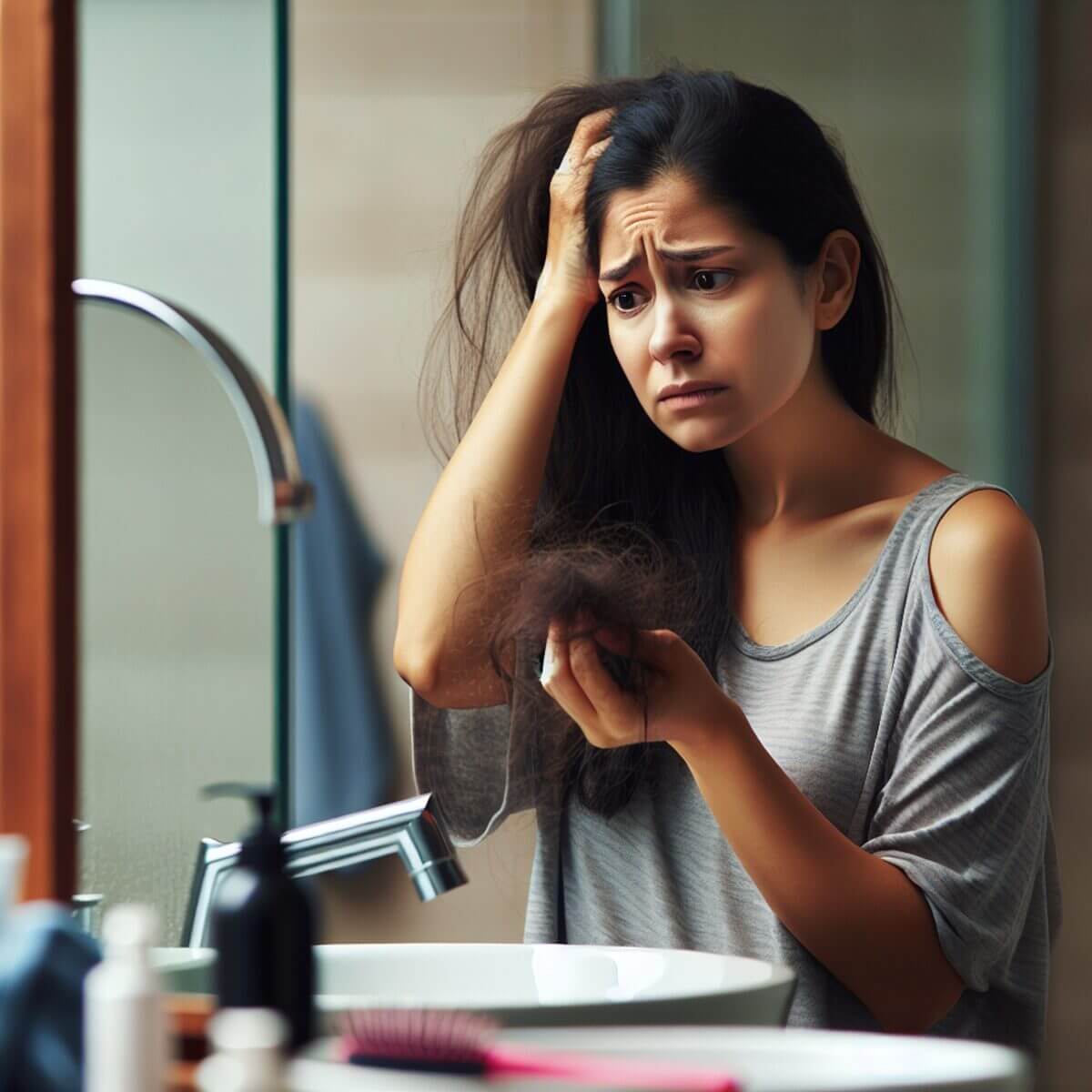 Causas y tratamiento de la caída del cabello