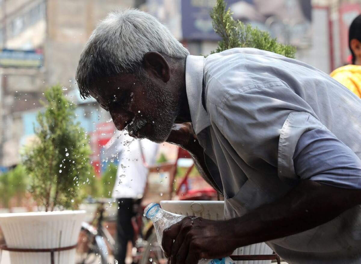 La temperatura en Nueva Delhi alcanzó 52.3 grados Centígrados, un nivel récord 