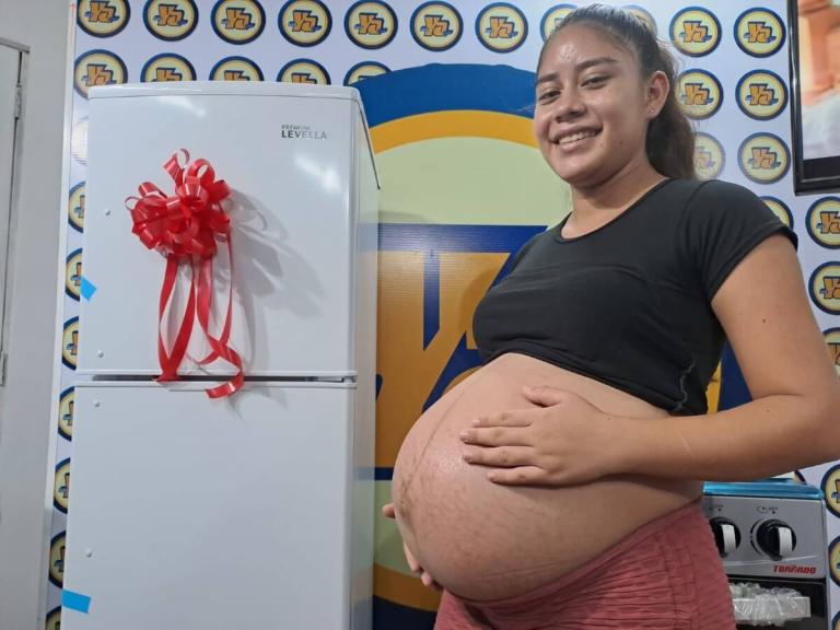 Mamá primeriza se inscribe en el concurso de La Madre Panza