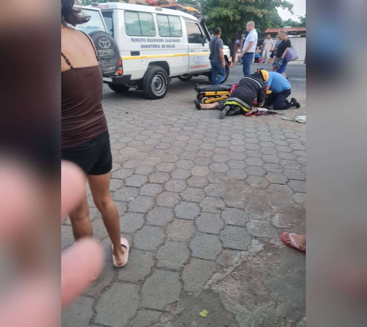 Tragedia en Las Azucenas, Niquinohomo: Mujer muere atropellada y otra gravemente herida