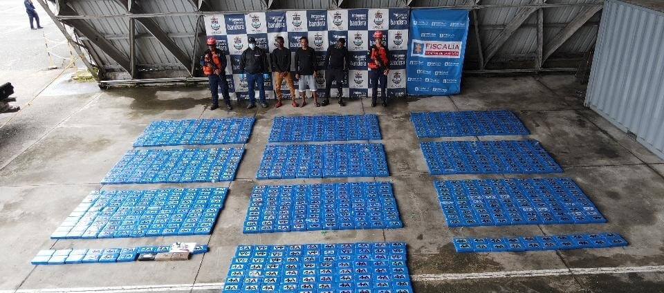 Detenidos nicaragüense y colombianos con cocaína valorada en $35 millones