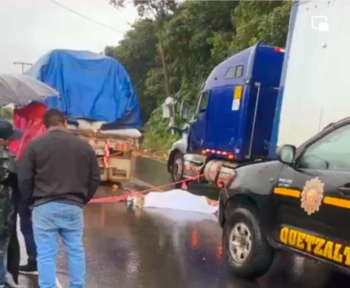 Trágico accidente en Guatemala: trailero nicaragüense fallece al ser arrollado