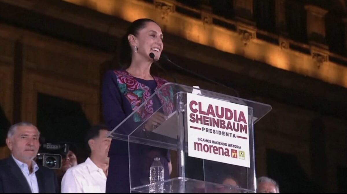 Claudia Sheinbaum, licenciada en física y doctora en ingeniería energética es la primera presidenta de México