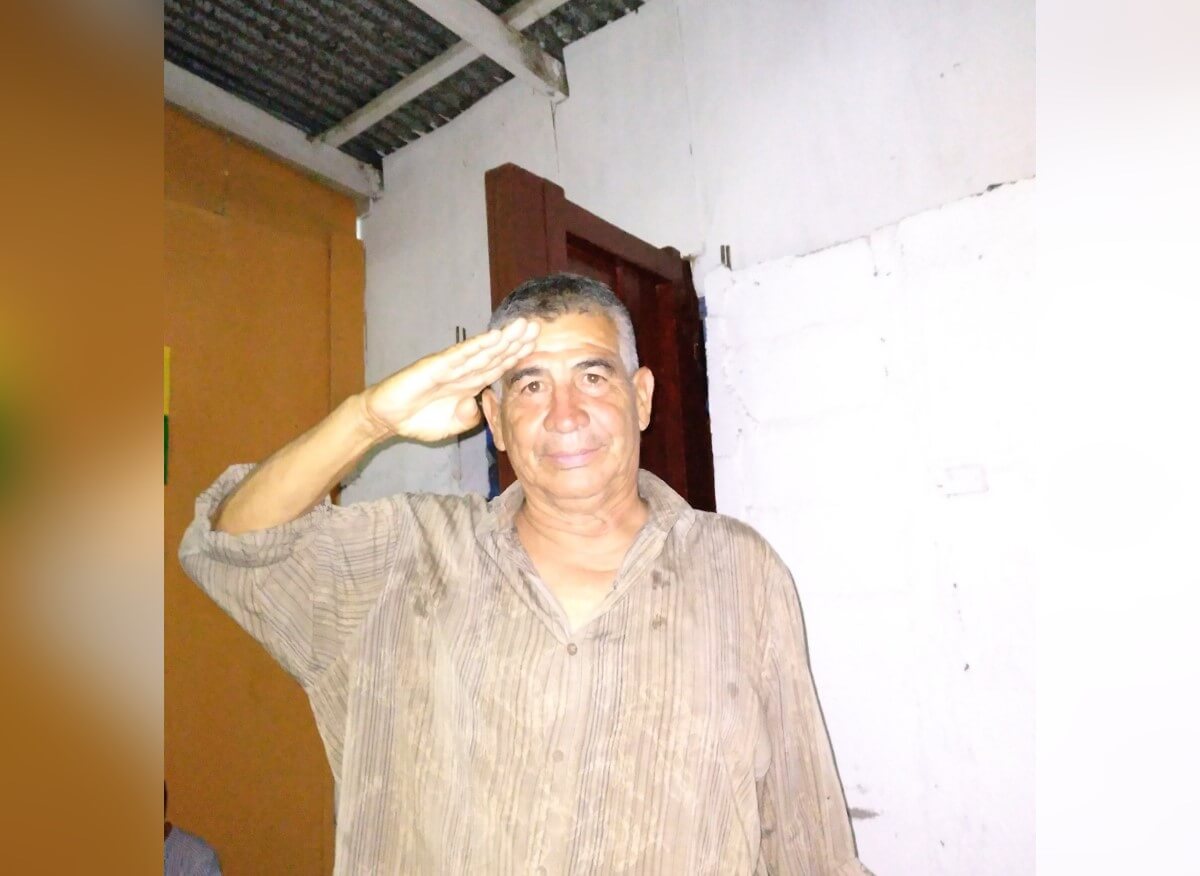 Edgar José Mendieta López, de 67 años