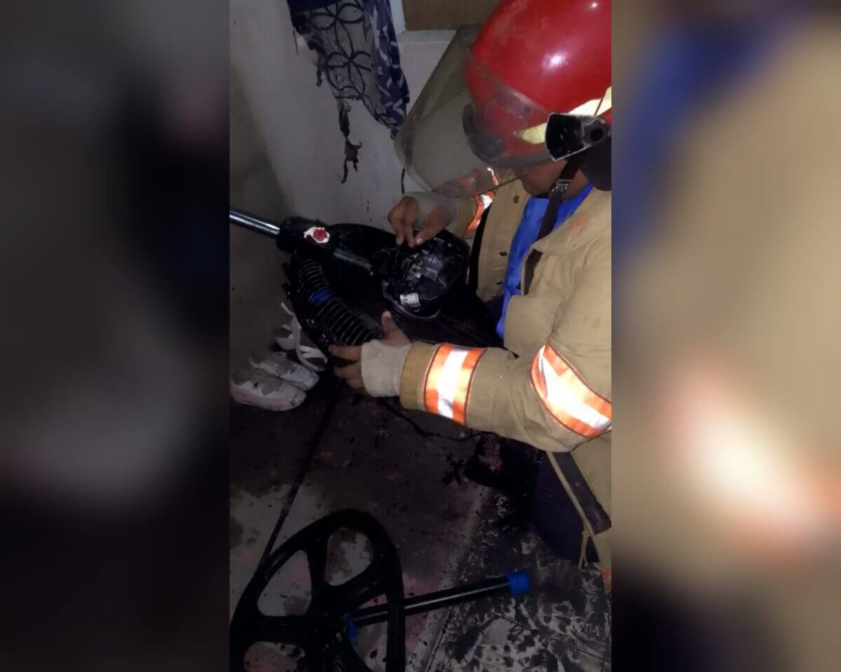 Bomberos Unidos evitan incendio en vivienda de Paulina Rizo