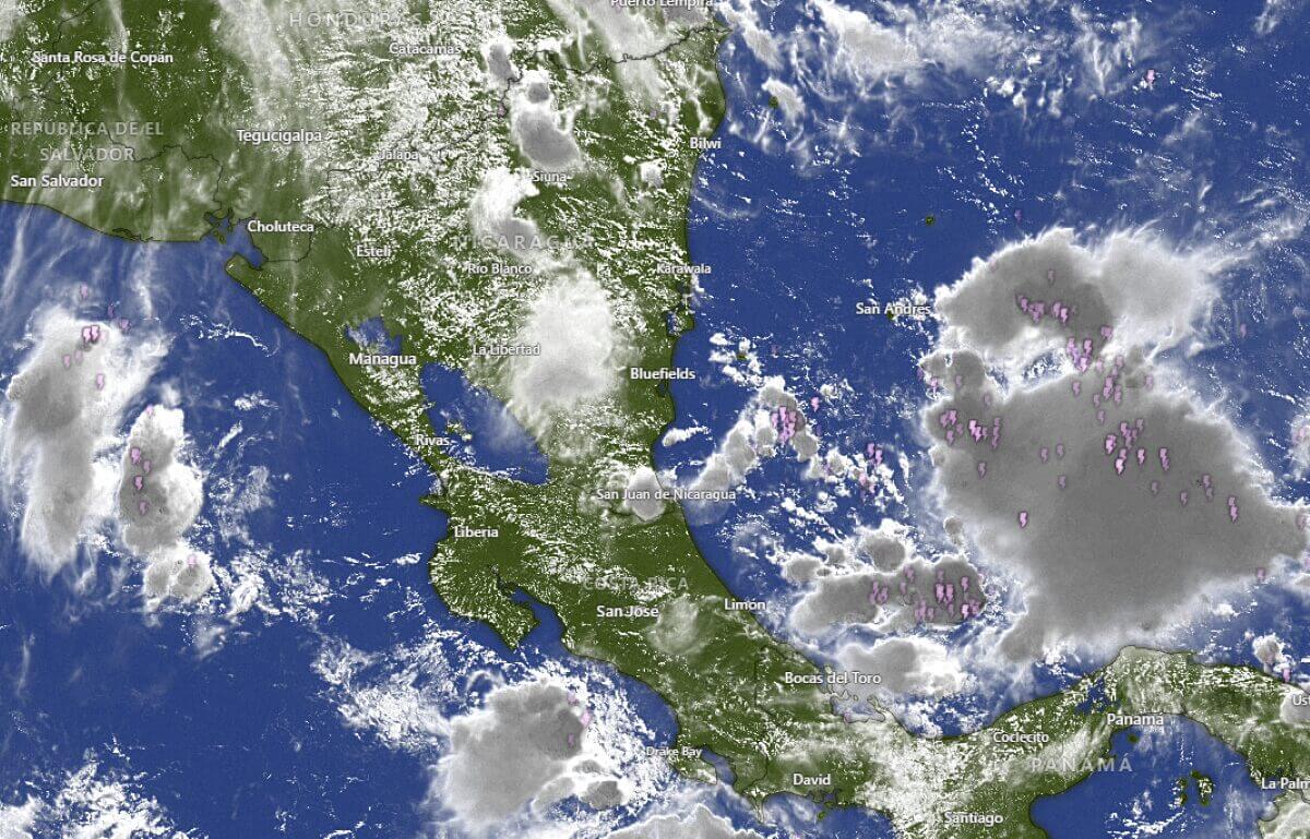 Pronóstico del tiempo 25 junio 2024: lluvias y calor en Nicaragua