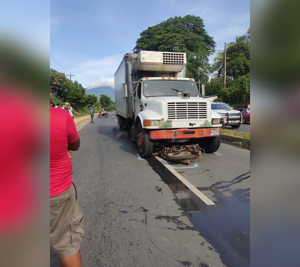 Trágico accidente: Motociclista muere tras impacto con camión en Diriomo
