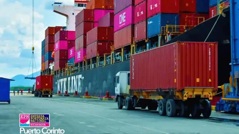 Puertos nicaragüenses atienden más de 62 mil toneladas de carga en una semana