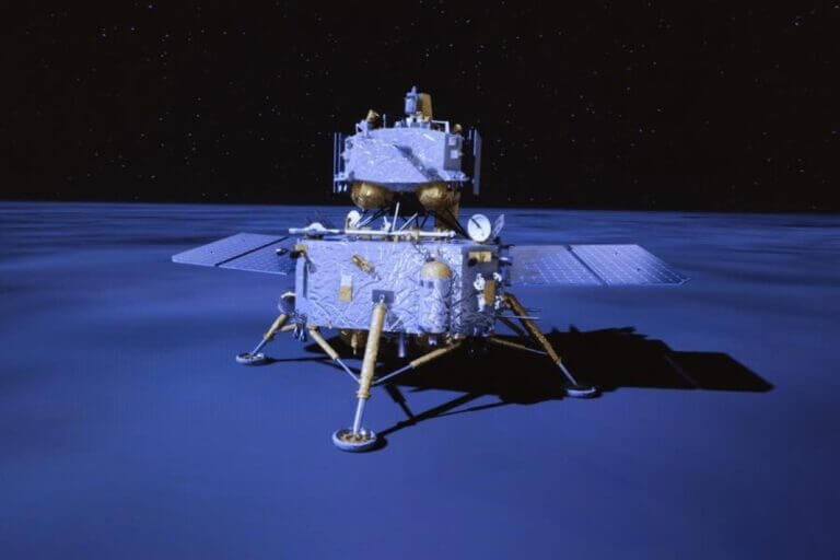 Sonda china Chang'e 6 aterriza exitosamente en la cara oculta de la Luna