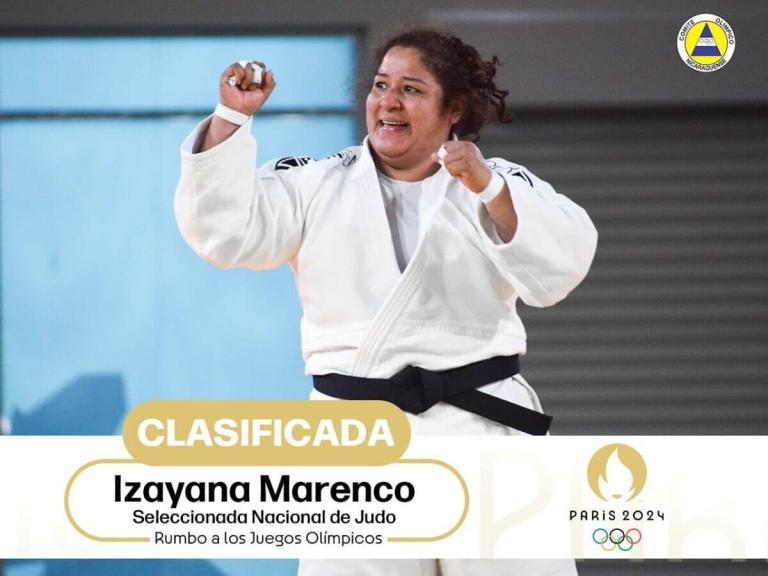 Judoca pinolera Izayana Marenco clasifica a los juegos Olímpicos de París