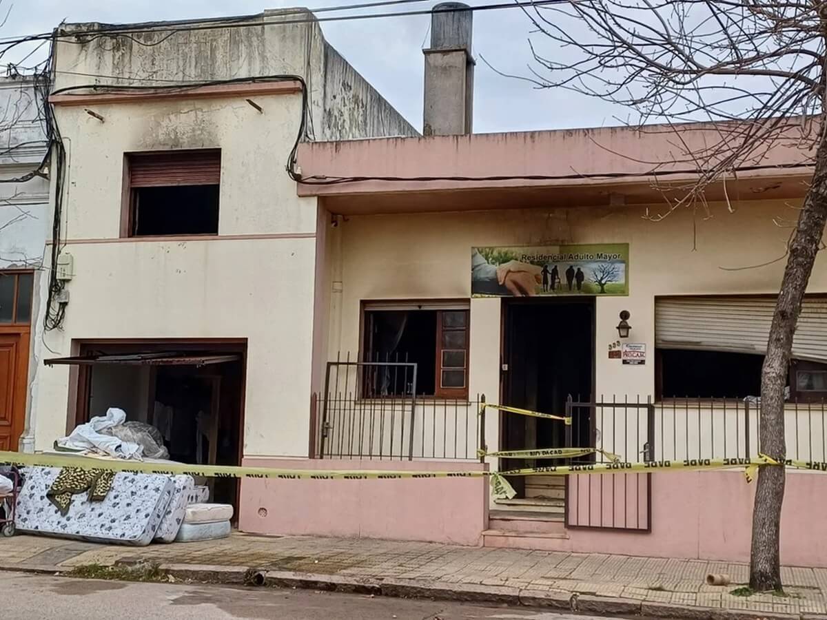 Tragedia en Residencial Adulto Mayor de Treinta y Tres