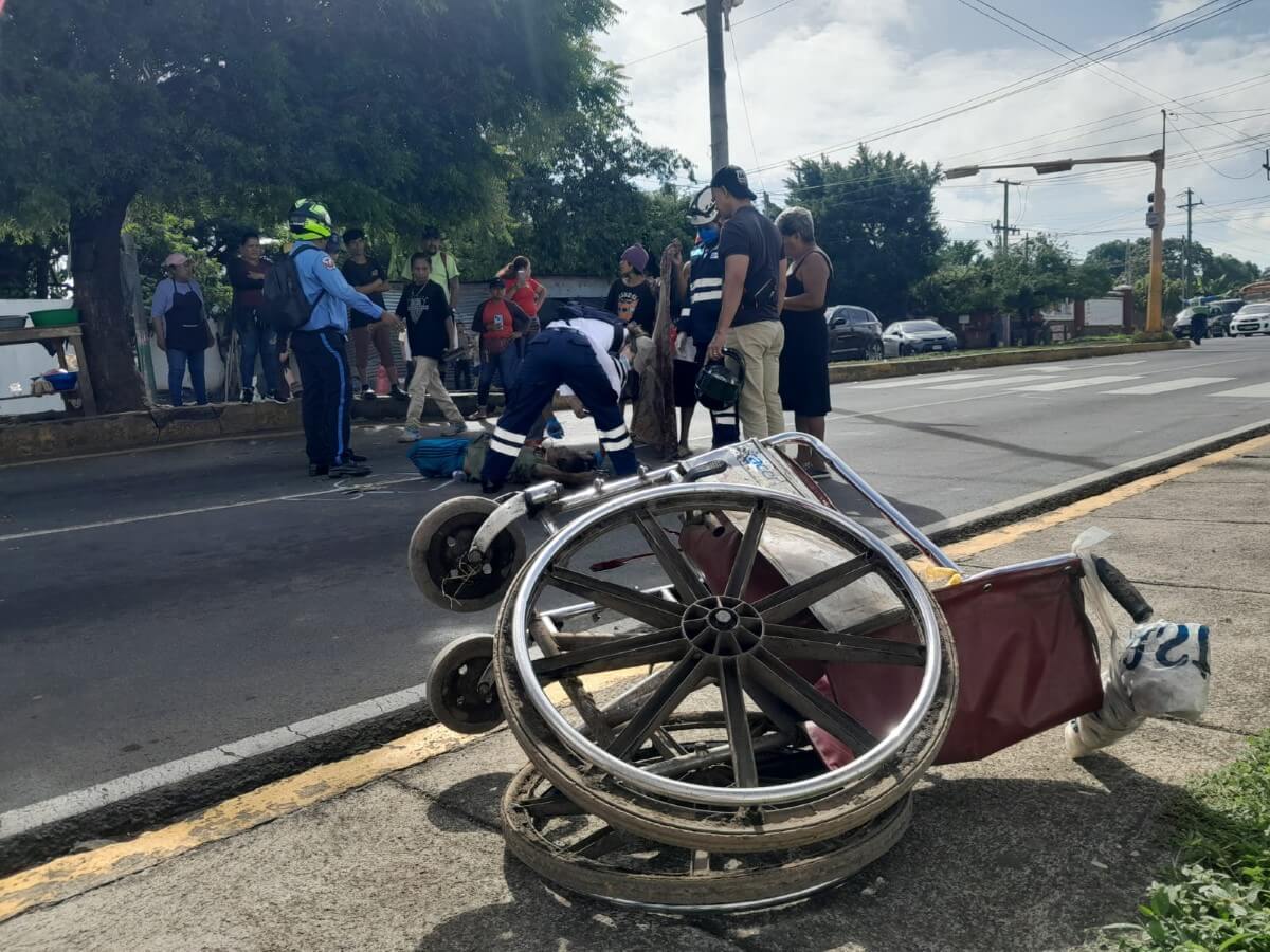 Trágico accidente: anciano muere aplastado por camión en Masaya