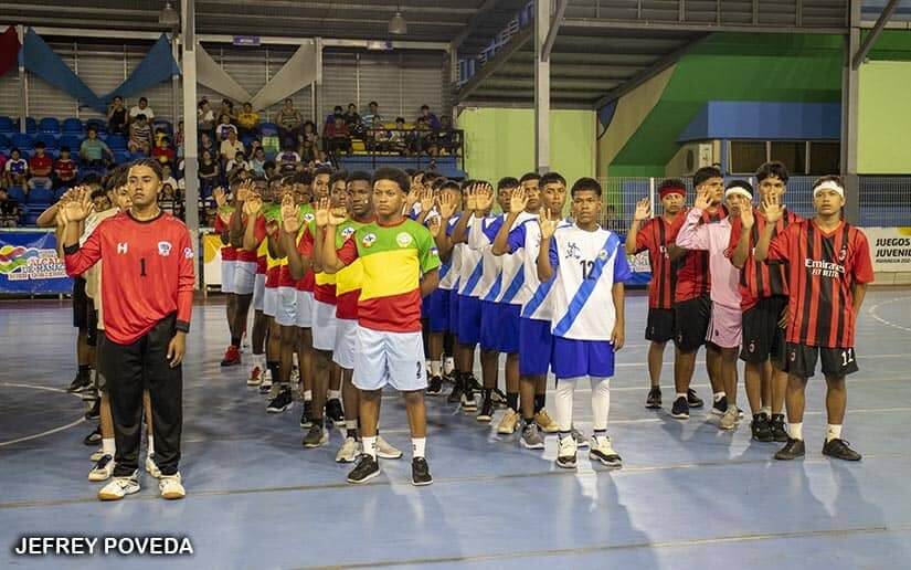 Campeonato de balonmano masculino en Juegos Escolares 2024