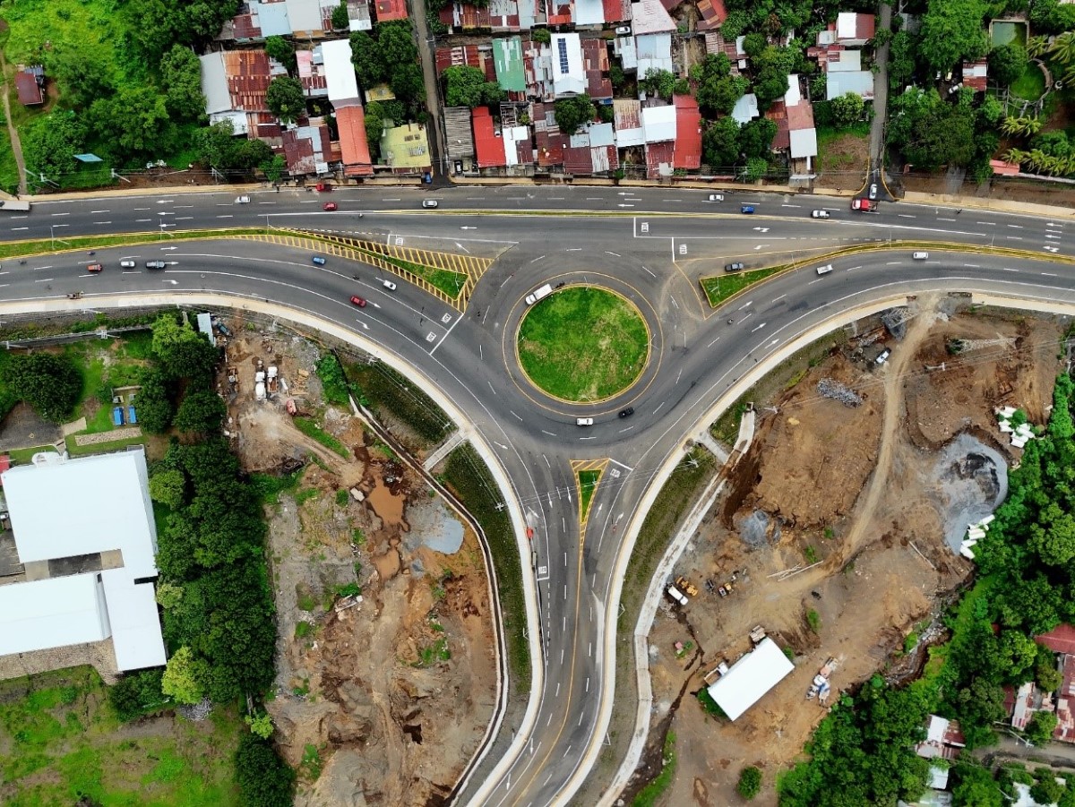 Nueva rotonda y acceso a Ciudad Sandino: mejora vial en Managua