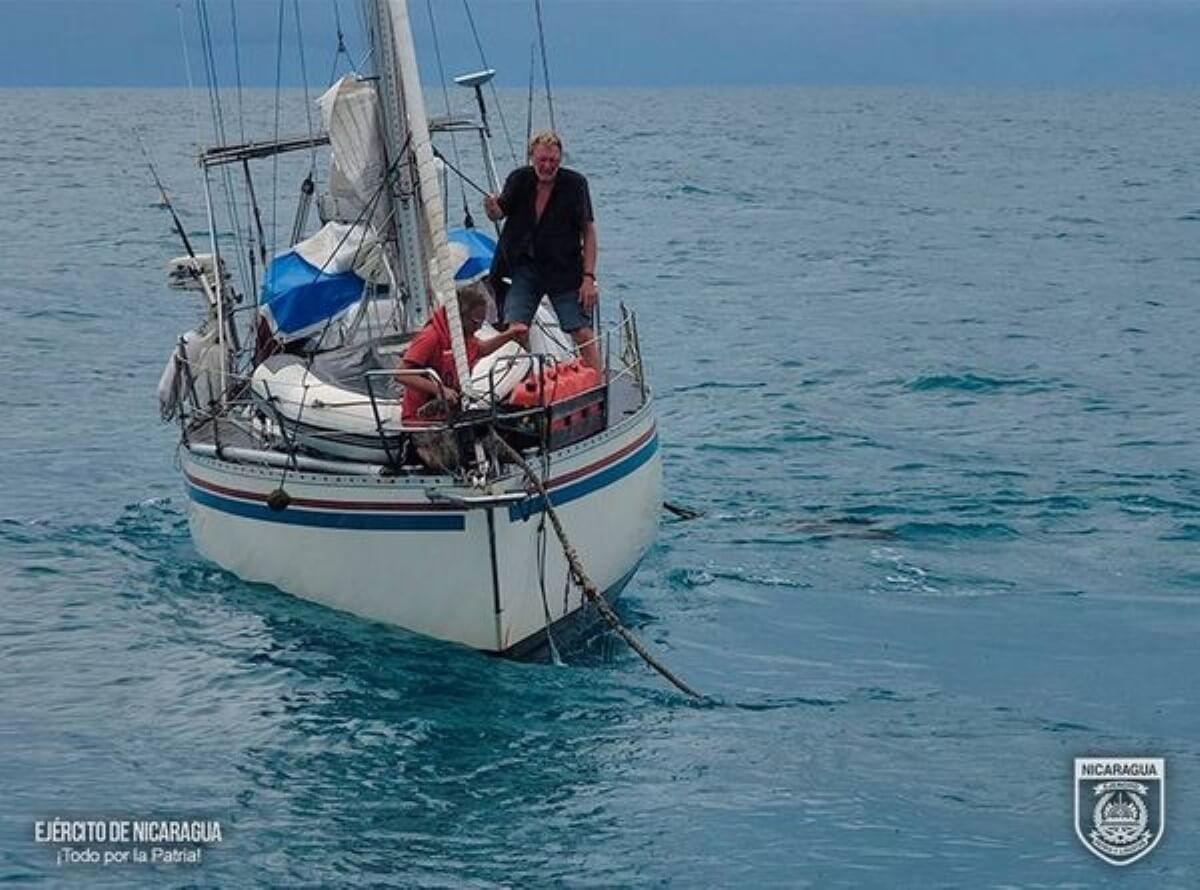 Rescate en Caribe Norte: ciudadanos suecos salvados por Fuerza Naval de Nicaragua