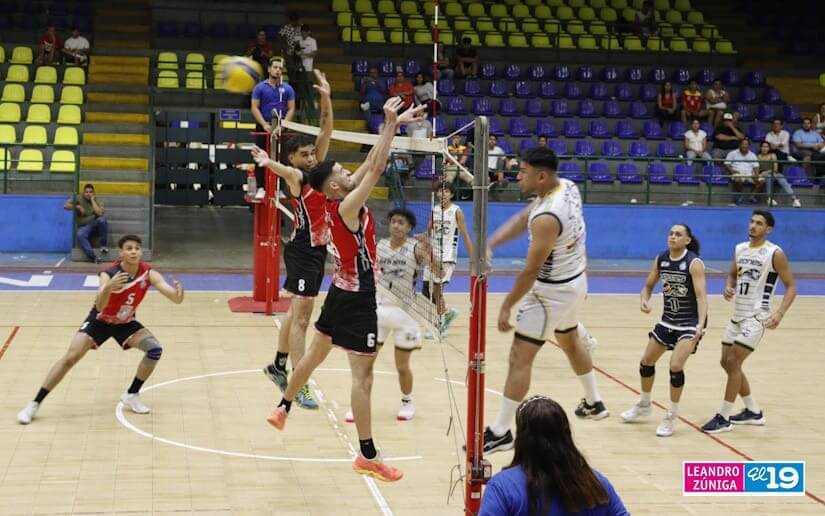 Inauguración Campeonato Voleibol Masculino en Polideportivo España