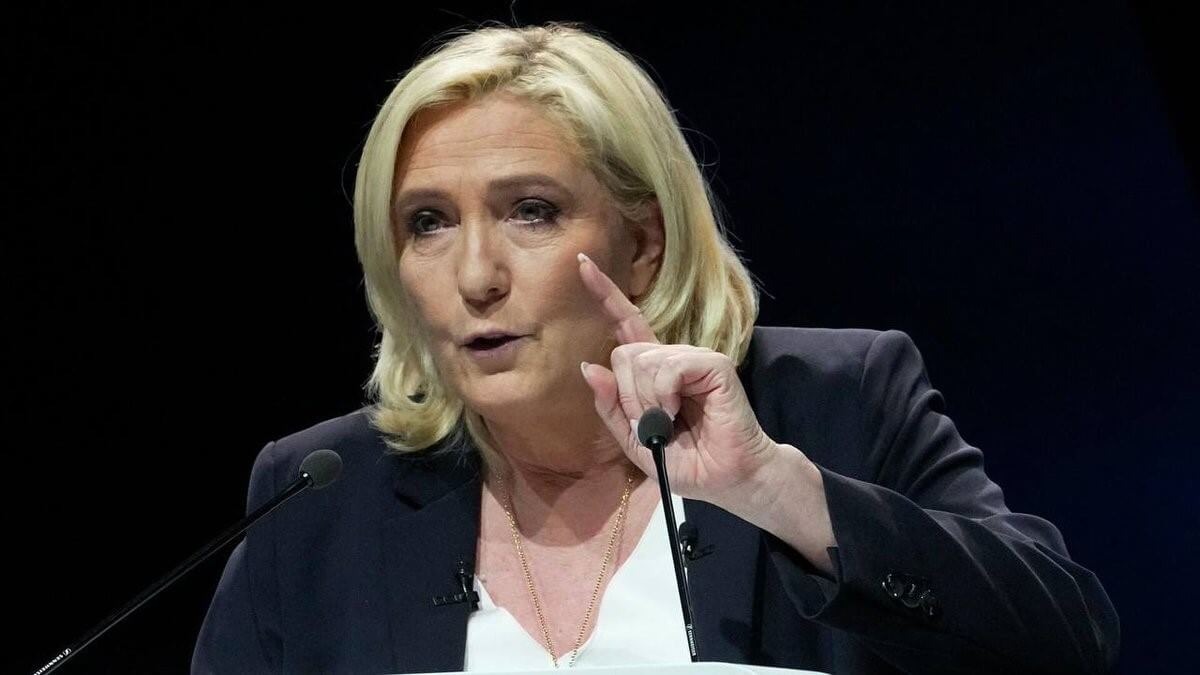 Marie Le Pen y su Rassemblement National