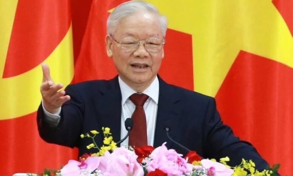 Nguyen Phu Trong, Secretario General del Partido Comunista de Vietnam